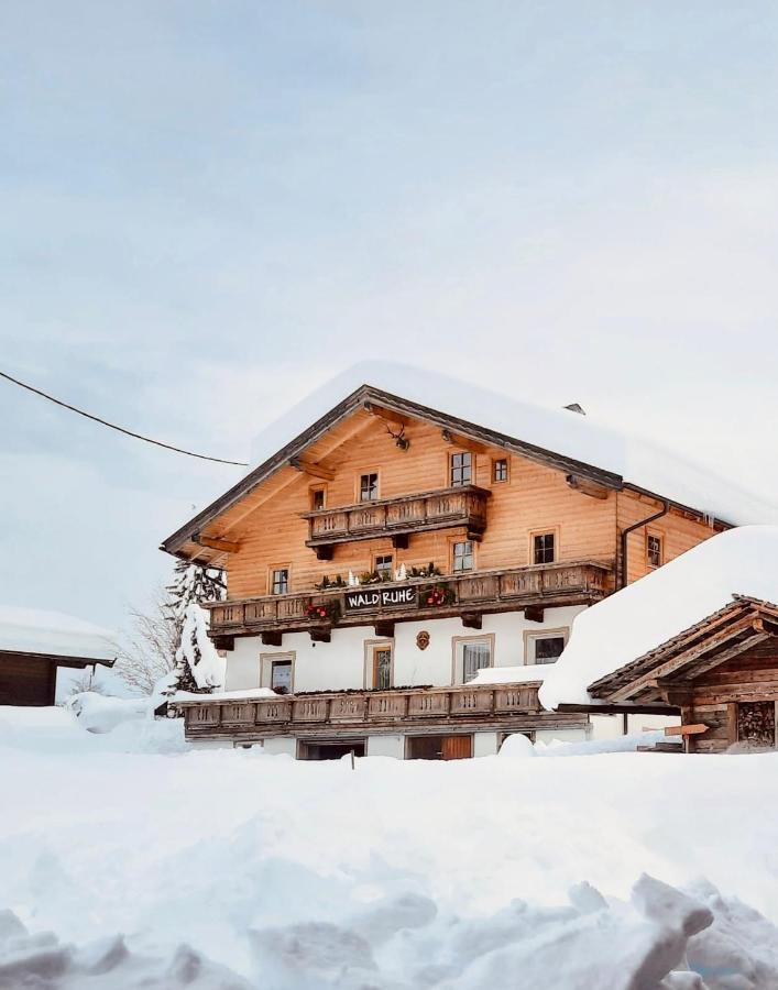Waldruhe Appartements Sankt Jakob in Defereggen Dış mekan fotoğraf
